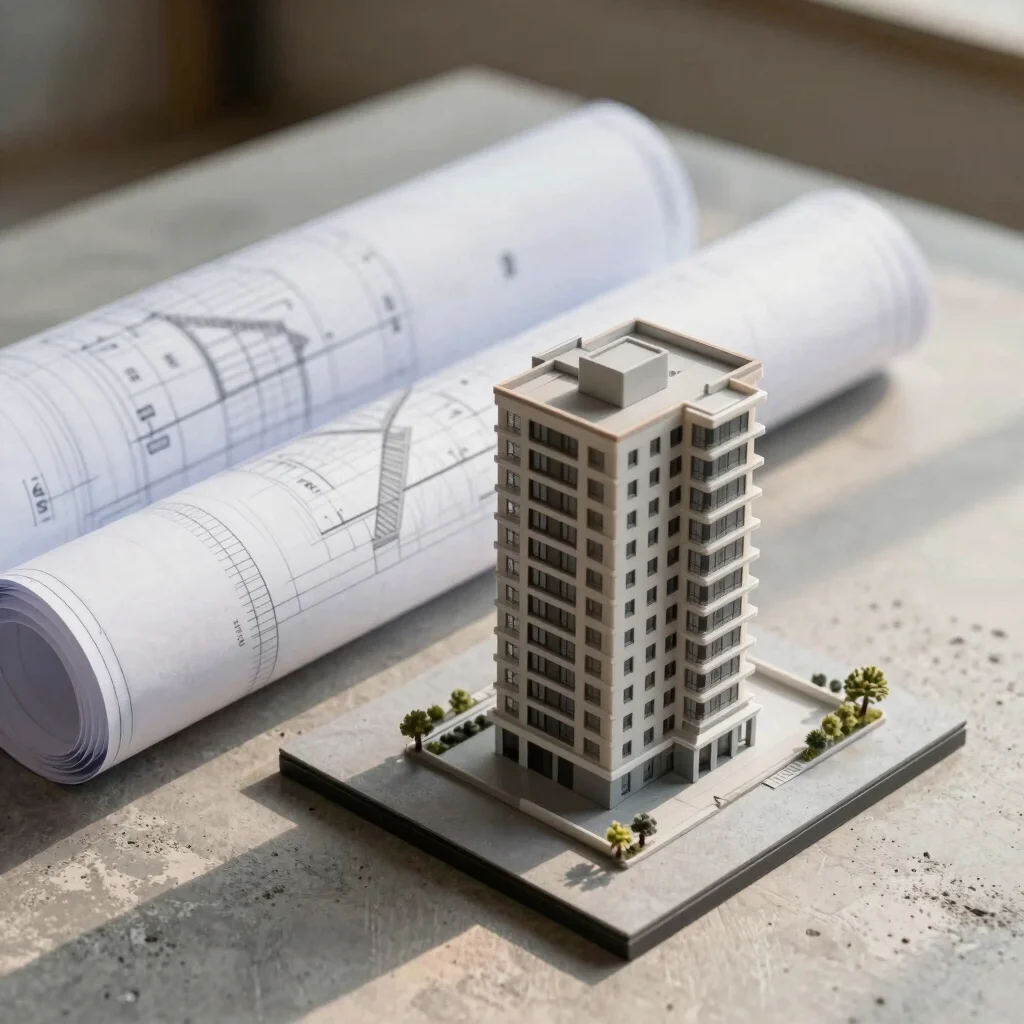 Plan Immeuble R+2 Plateau